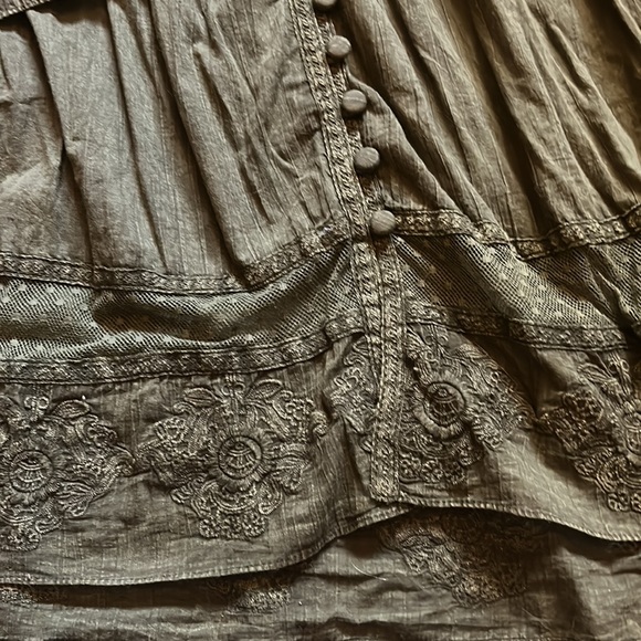 Free People Feeling Blue green tunic / dress - Picture 3 of 12